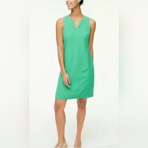 J.Crew NWT Elegant Green Sleeveless Dress Size 8 PTP 19